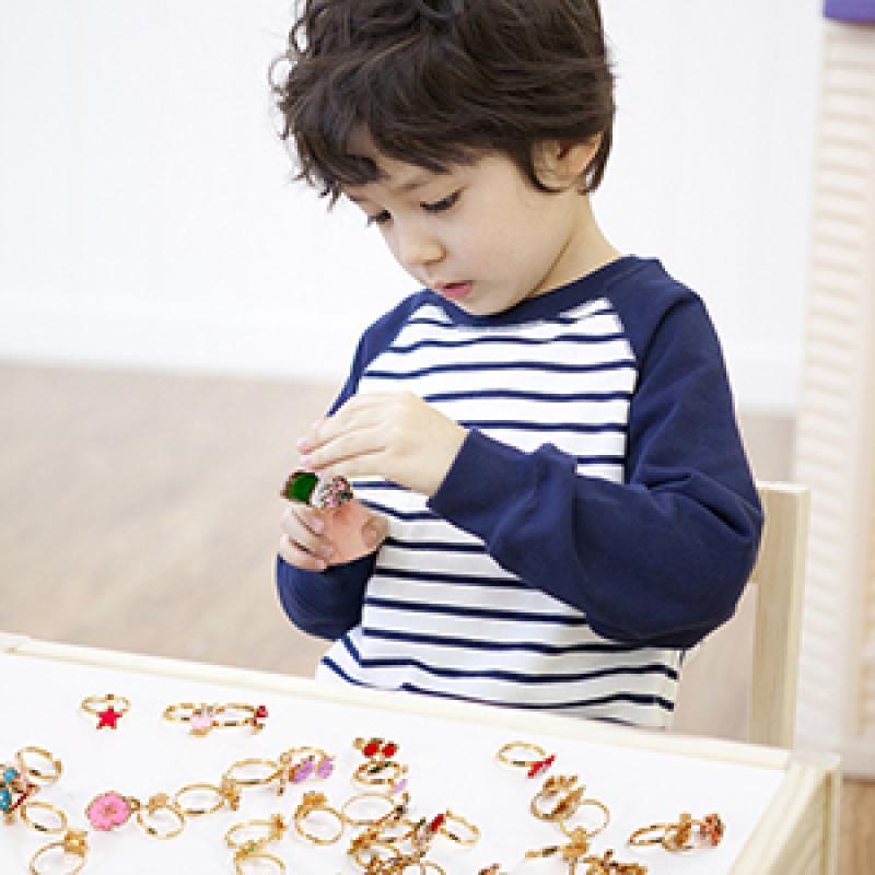 36pcs/set Korean Style Alloy Cartoon Children Ring
