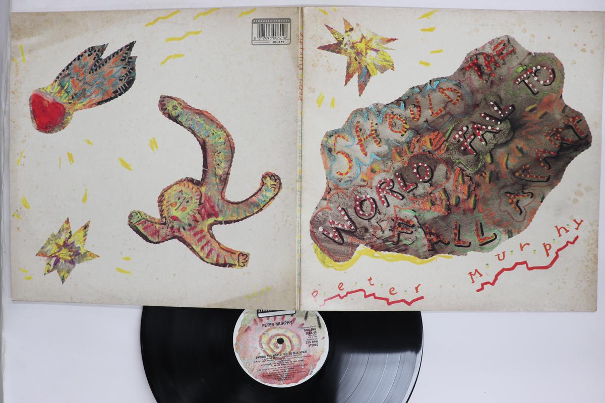 

LP Record PETER MURPHY Should The World Fail To Fall Apart BEGA67 BEGGARS BANQUE 1986 UK Rock Used