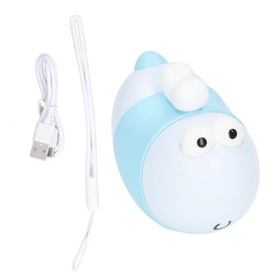 Rechargeable Hand Warmer Bee Style USB Charge 2 Temp Modes Fast Heating Electric Hand Warmer for Home Winter Office Blue
