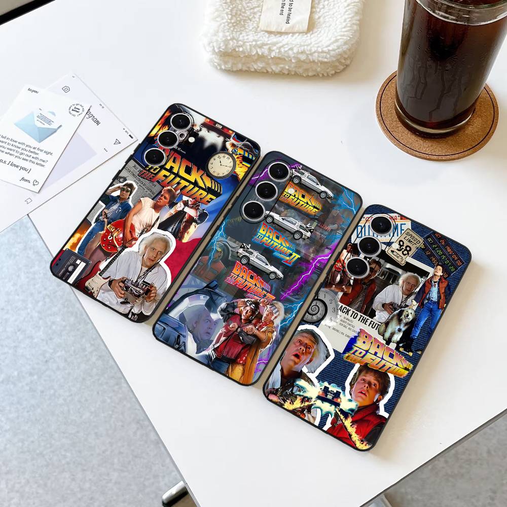 Movie B-Back To The F-Future Phone Case For Samsung S 24 Fe 25 Ultra Plus 20 Lite 21 30 22 23 24 22 Ultra 5G Fundas