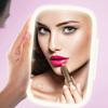 Bil solskjermspeil med LED-lys Makeup solskjermende kosmetikkspeil Justerbart sminkespeil