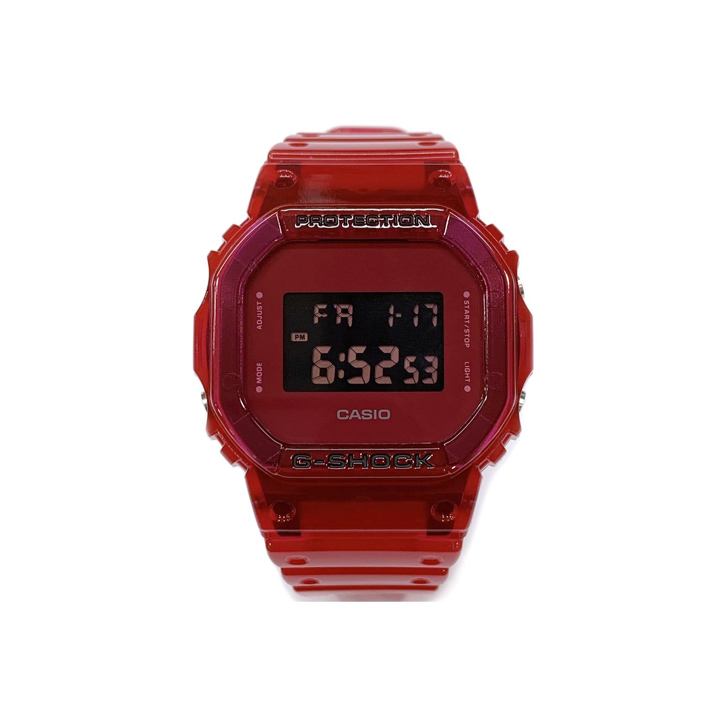 CASIO Women s G-SQUAD Series Red Watch DW-5600SB-4ER DW-5600SB-4ER Red Regular Watch Box