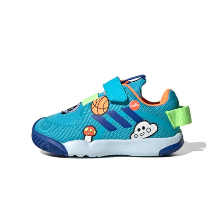 New Adidas Activeplay I X Cleofus Low Top Toddler Shoes Blue Infant And Toddler FW8394