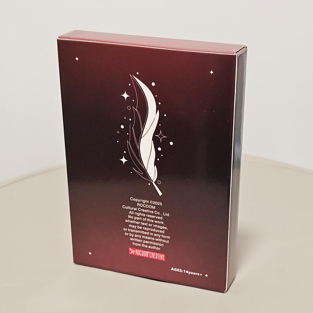 10.4*7.3cm Affirmations-Orakelkarten Ruhiges Licht in 40 Stück Orakelkarten