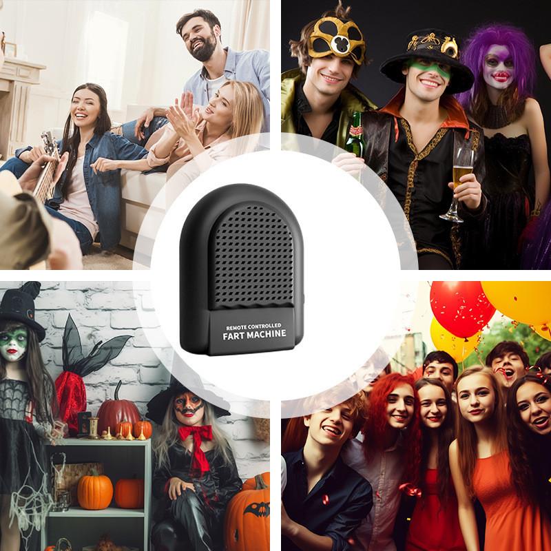 Hilarious Remote Control Fart Machine For Pranks And Gag Gifts In Black Plastic