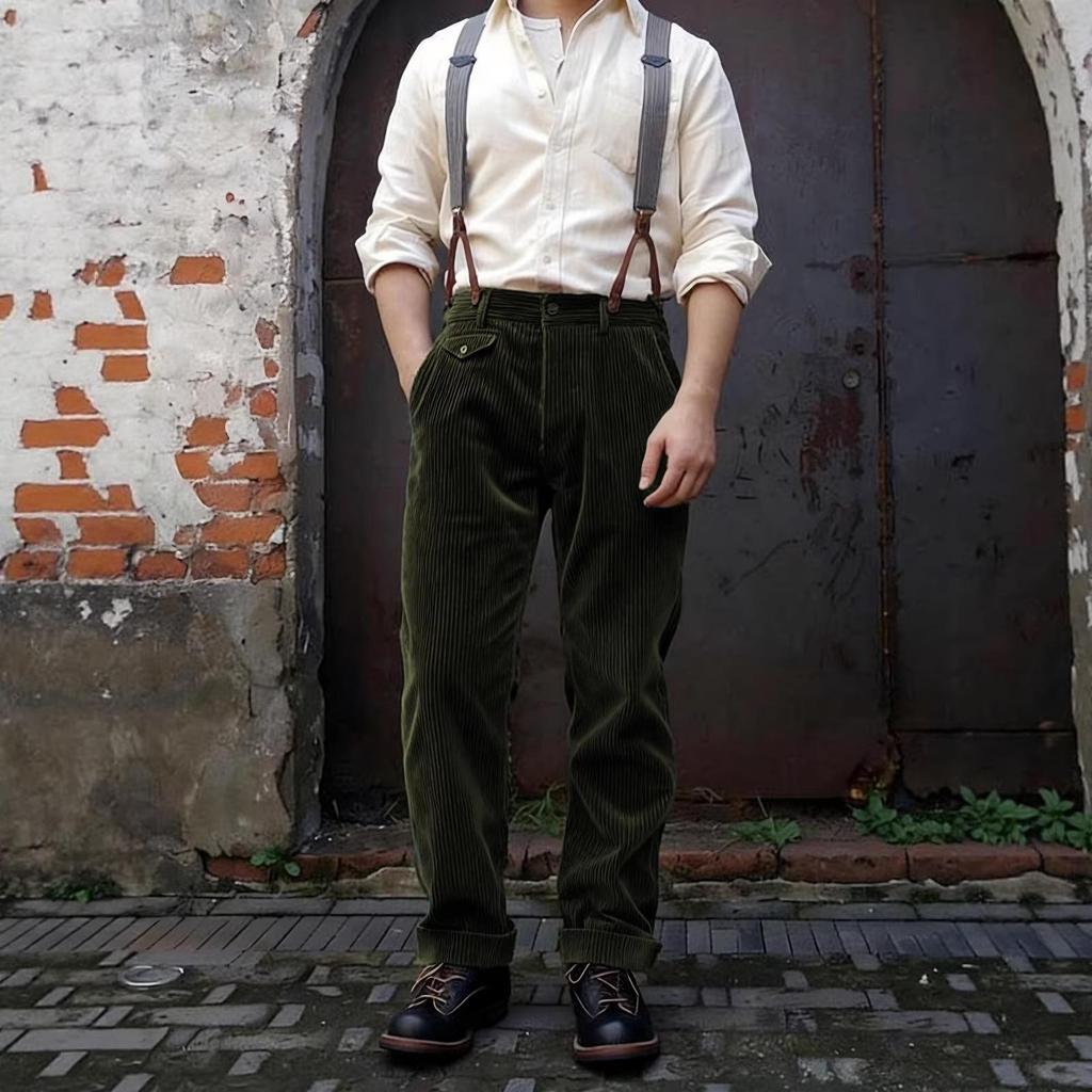 2024 Herren Corduroy Freizeit Anzugjacke für Europa & Amerika