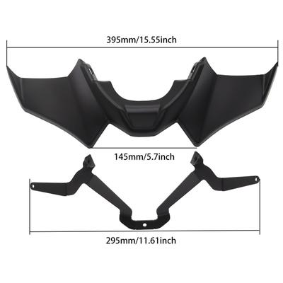 Fit For Yamaha Mt-07 2021 2022 2023 24 Motorcycle Sport Downforce Naked Forntal Spoilers Aerodynamic Wing Deflector