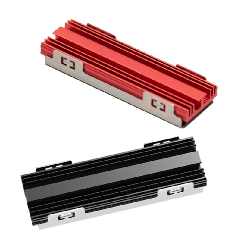 M.2 SSD Coolers Aluminum Hard Disk Heat Dissipation Radiator M.2 NVME 2280 Solid States Drive Thermal Pad Coolers