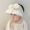 Baby Sun Hat Summer Sun Protection Short Brim With Butterfly Bow For 324 Months