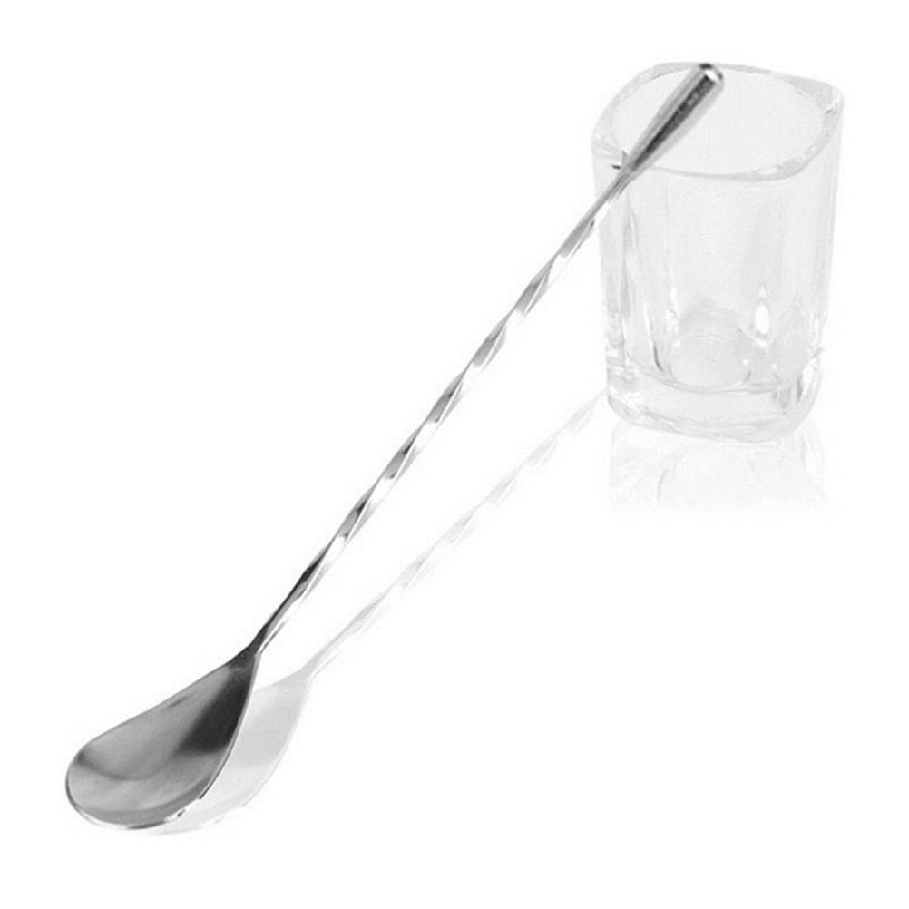 Stainless Steel Cocktail Mixer Bar Puddle Mixing Spoon