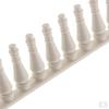 White Plastic Fence DIY Toy Garden Accessories