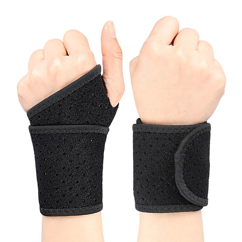 Heated Compression Wristband for Sports: Wrist Support for Badminton, Weightlifting, Rock Climbing, and More