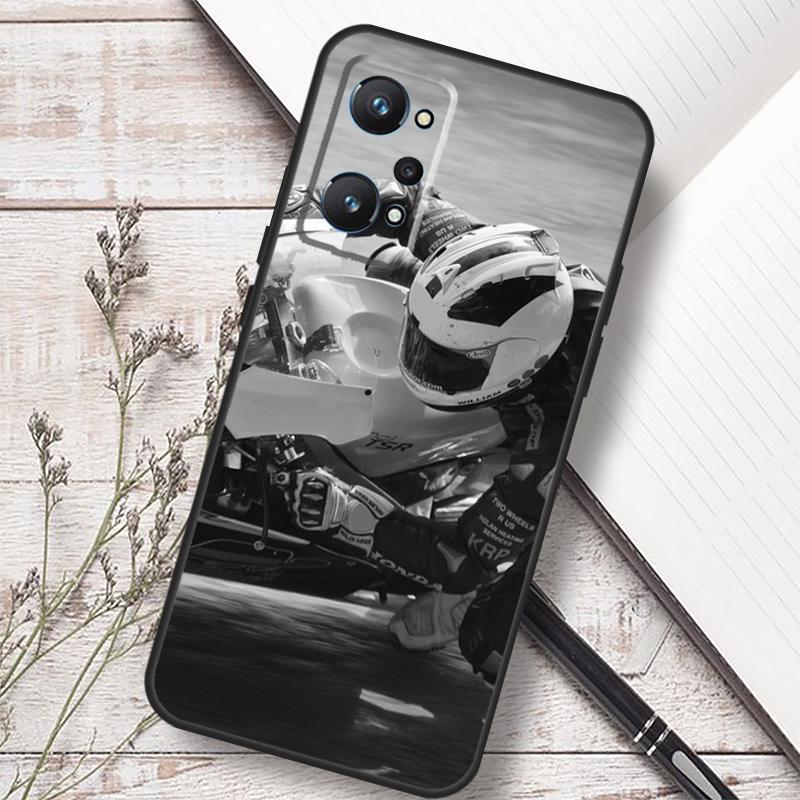 Moto Motorcycle For Realme GT 7 Pro 6 5 GT 6T C67 C61 C55 C53 C51 C21Y C25S C75 10 11 12 13 14 Pro Plus Case