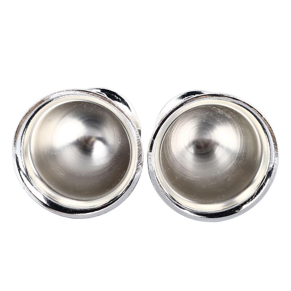 2PCS Silver Silver Goblet Small Size Metal Wine Cup Goblets & Chalices Drinking Cup Restaurant Use