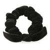 JewelVOX Scrunchie Hair Velvet Ribbon Hair Simple and Cute for Adults Tie, Women's Accessory, (Black)