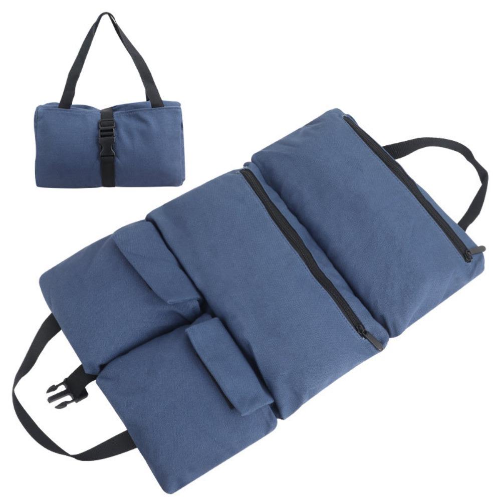 Multi functional hardware toolkit, canvas, wear-resistant, portable, repair electrician bag, car mounted, repair, tool storage bag