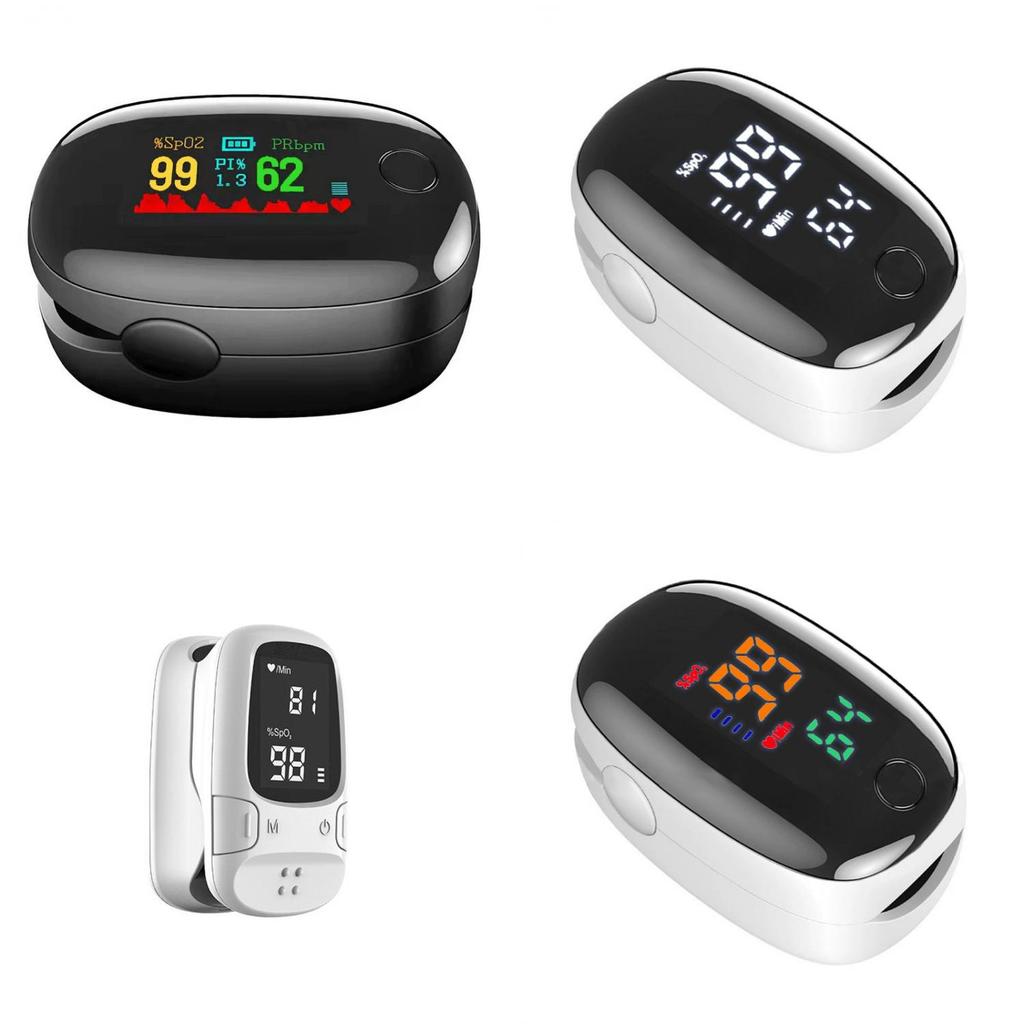 Fingertip Pulse Oximeter With Abs Material And Battery Power For Home Health Monitoring