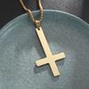 Męski Punkowy Najnowszy Krzyż Rycerz Świątynny Klasyczny Wisiorek Naszyjnik Męski Amulet Biżuteria