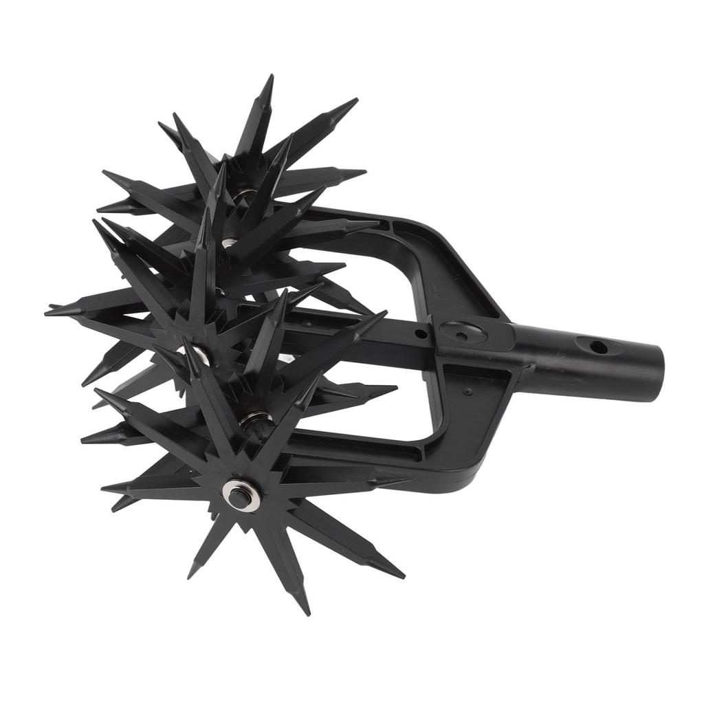 Scarificator de sol de grădină, rezistent la uzură, scarificator ventilat 2 în 1, rotiță rotativă pentru grădină