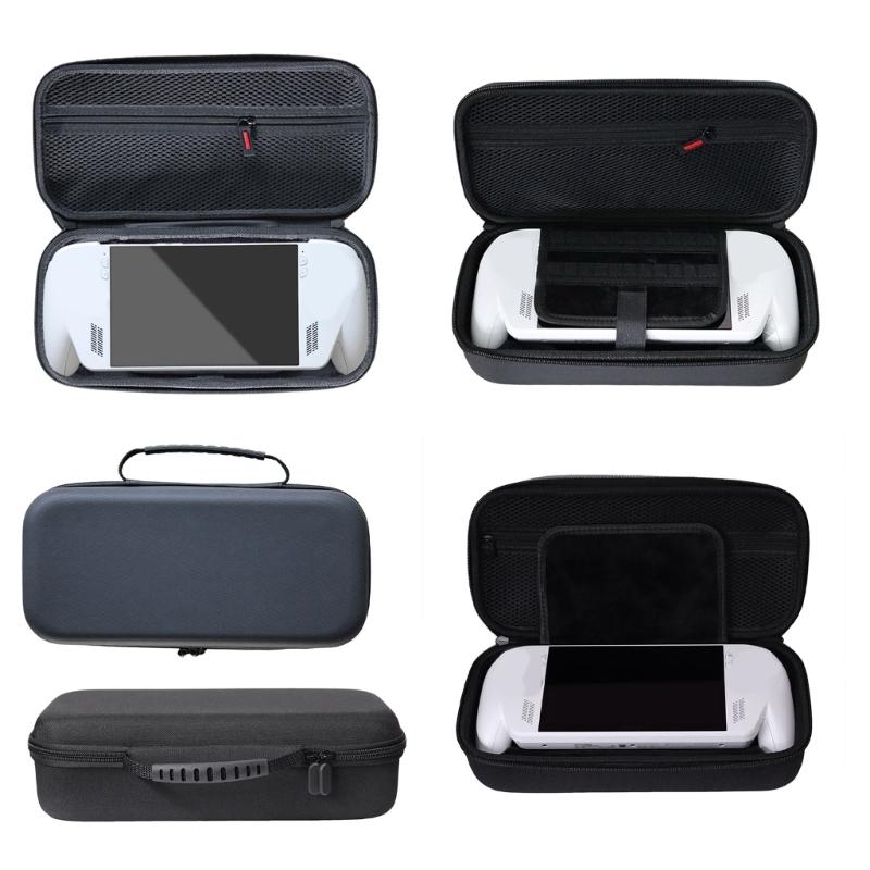 Handheld Game Console Bag Scratchproof Storage Box for ROG X Protector Case with Mesh Pocket Carry Pouch