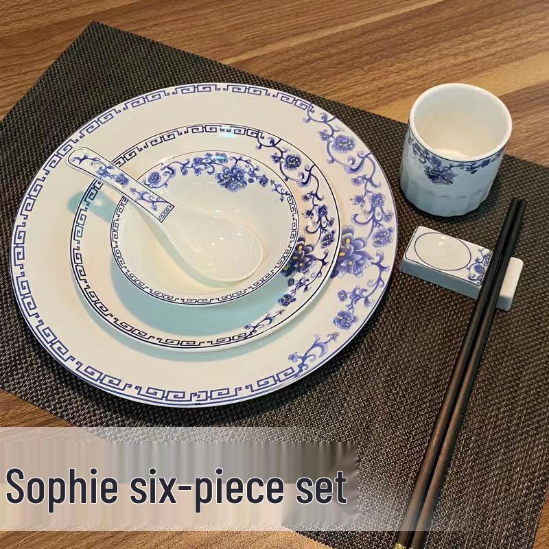 Shengjia Sophie Chinese Ceramic Dinnerware Set