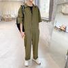 Kjeledresser for menn Sommermote Uformell Nine Point Cargo-bukser Japansk retro herreklær Par Løs ensfarget dress