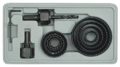Hole Cutter for Wood 19-64 Mm, Set of 11 Pcs. 22570 VOREL