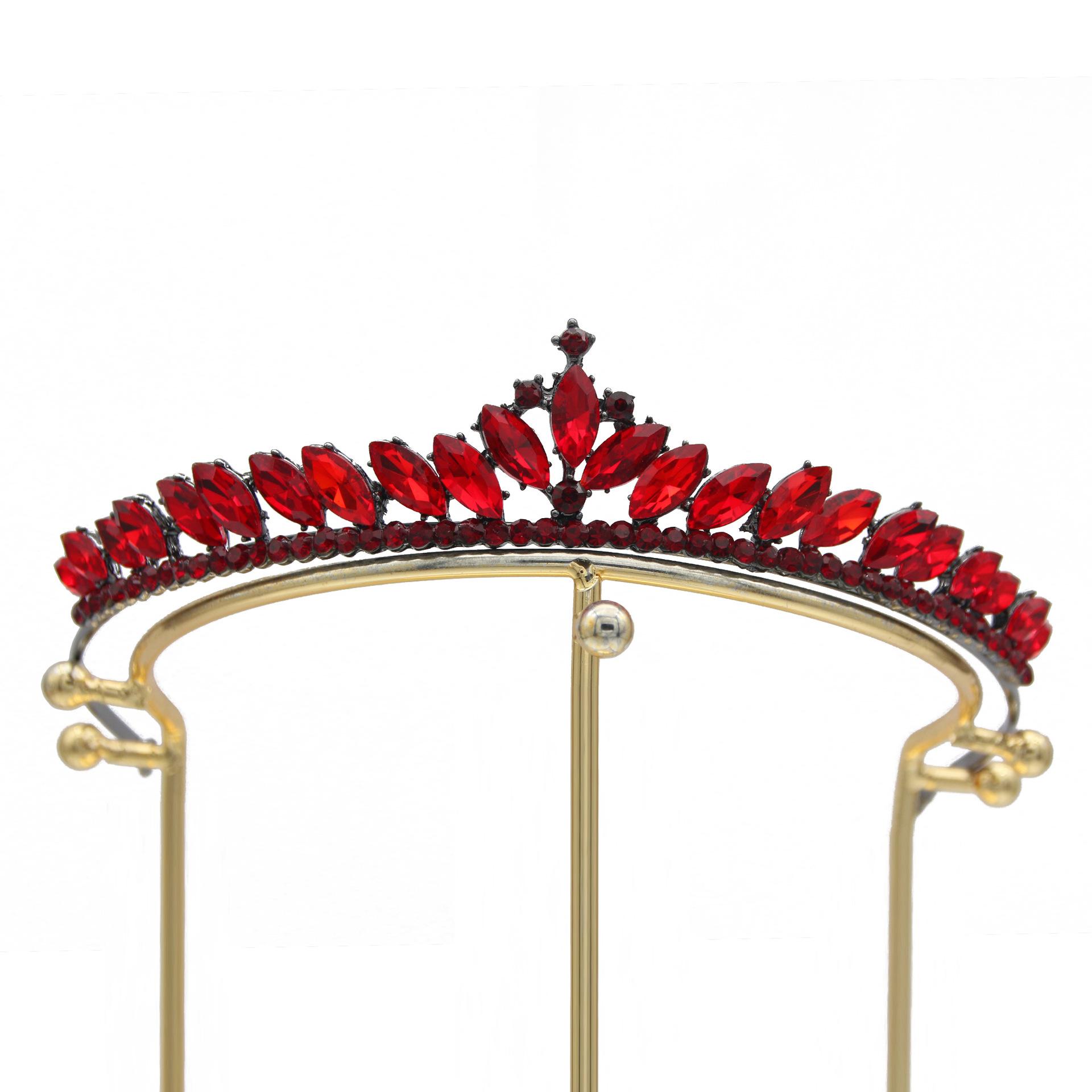 

Весенняя свадебная корона головной убор европейский и американский сплав кристалл свадебное платье Сюхэ корона аксессуары для волос