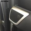 For Toyota Alphard Vellfire 2016-  Carbon Fiber ide Door Loudspeaker Audio Speaker Cover Trim Accessories Car Styling