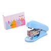 ZHUTING Plastic Stapler Students Book Sewer Cartoon Manual Office Paper Binding Stapler