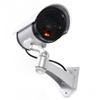 LED Dummy Camera CCTV Security Indoor/Outdoor - GREY - 360° Rotation - Battery Powered