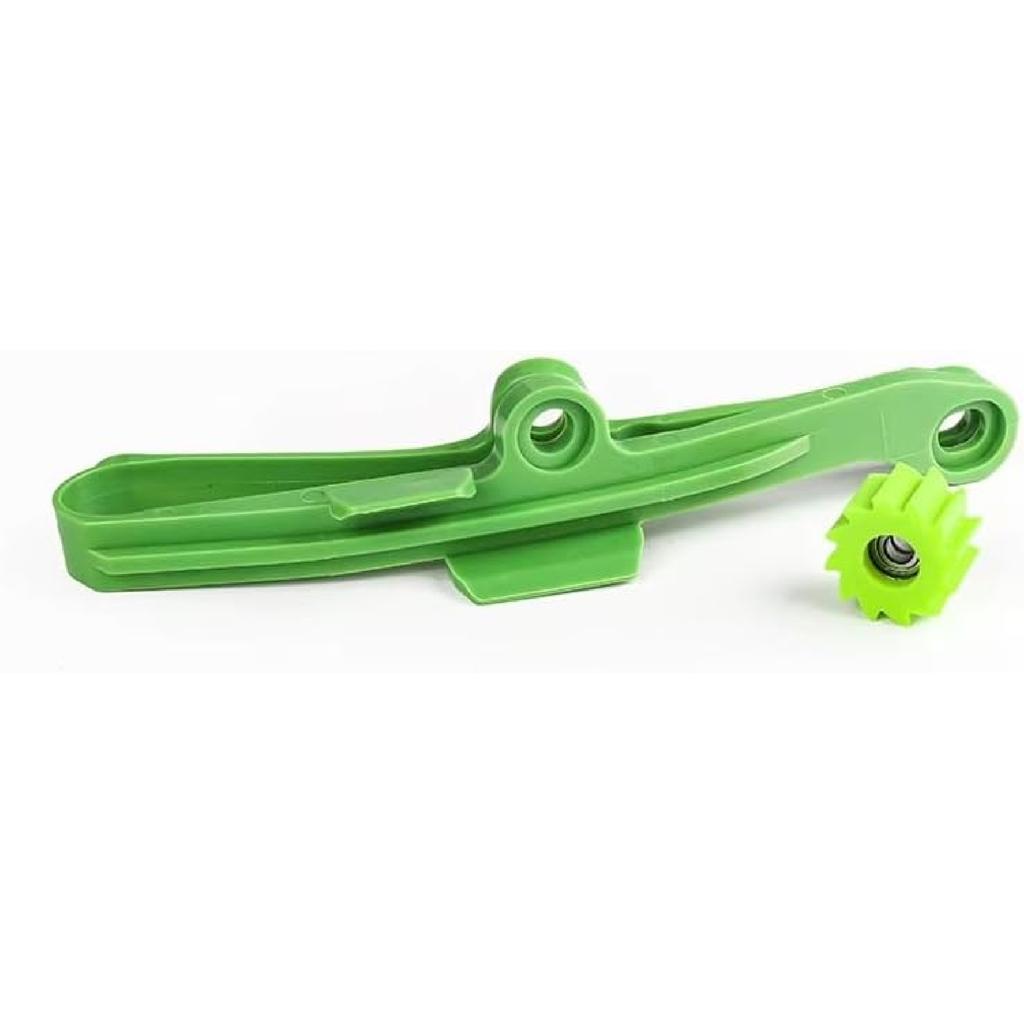 Motorcycle Side Protection Plate Roller Slider Chain Guard Protector for for KX 250F 2004-2018 for KX 450F 2006-2018 for KLX450R(A1)