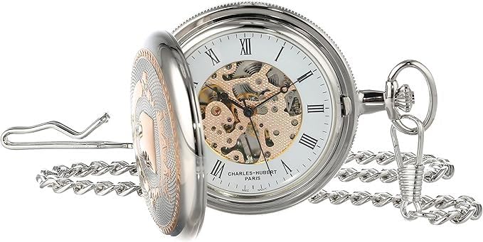 Pocket Watch Mechanical Manual Winding 3822 [Charles Hubert, Paris] Men's