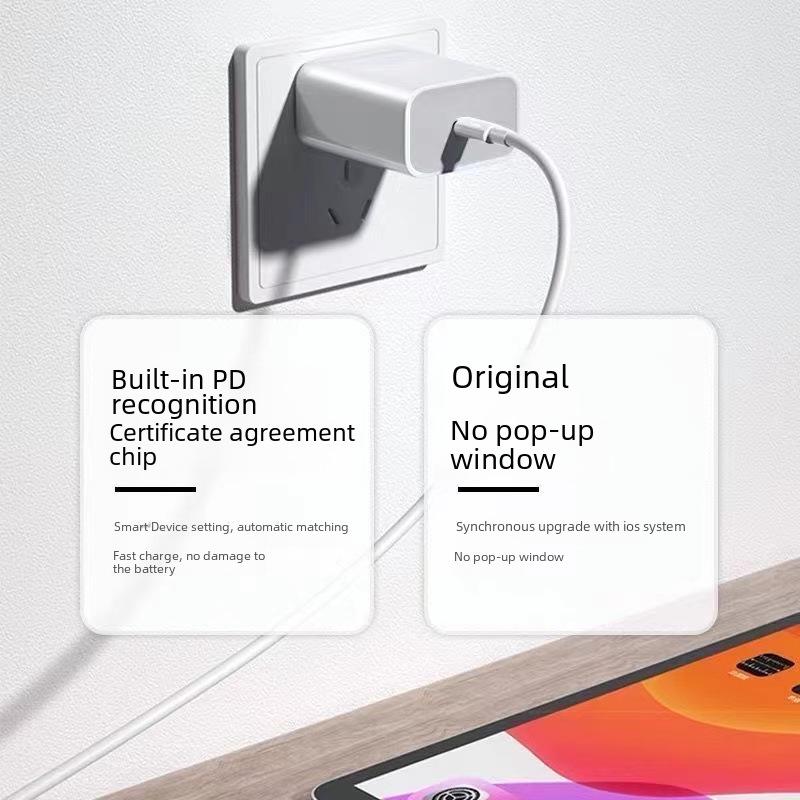 PD20W Fast Charging Data Cable for Apple 14/13/12/8P/XR Chargers - Original Apple Charger Compatible
