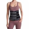 Zipper Waist Trainer & Yoga Bodysuit with Sweat Abdominal Belt for Fitness & Waist Shaping