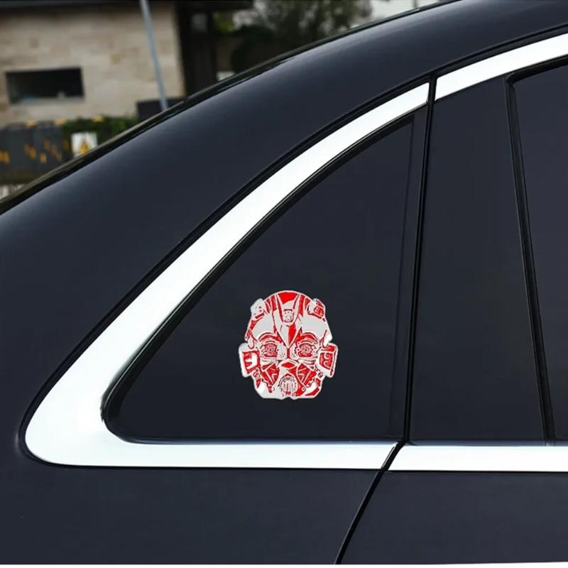 Car Styling 3D Nickel Sticker Autobot Transformers Zinc Alloy Sticker Auto Badge Emblem  for Mobile Phone Laptop Decoration