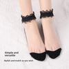 10 Pairs Pairs Women's Summer Thin Transparent Lace Lace Lace Women's Boat Socks Crystal Glass Stockings for Women