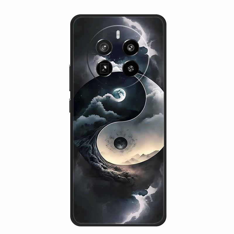 For Realme 12 Pro Case Realme12 Pro Plus 6.7" Black Silicone Soft Phone Case For Realme 12 Pro Back Cover Case 12Pro Coque Shell