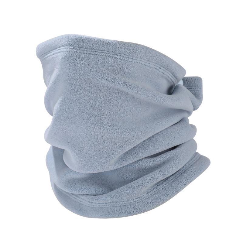 Winter Austrian velvet elastic warm scarf women's versatile plain neck protection neck cover outdoor cold protection extended cycling mask