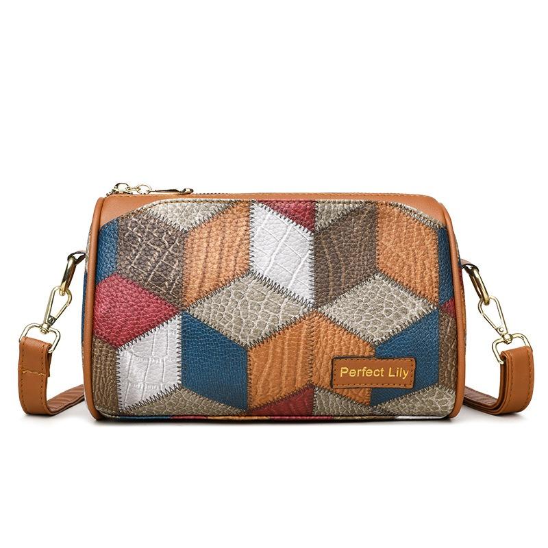 Multi Layered Commuting Shoulder Crossbody Bag