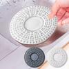 2pcs Fine Filter Hair Catcher Stopper Round Shape Floor Drain Cover Strainer  Kitchen