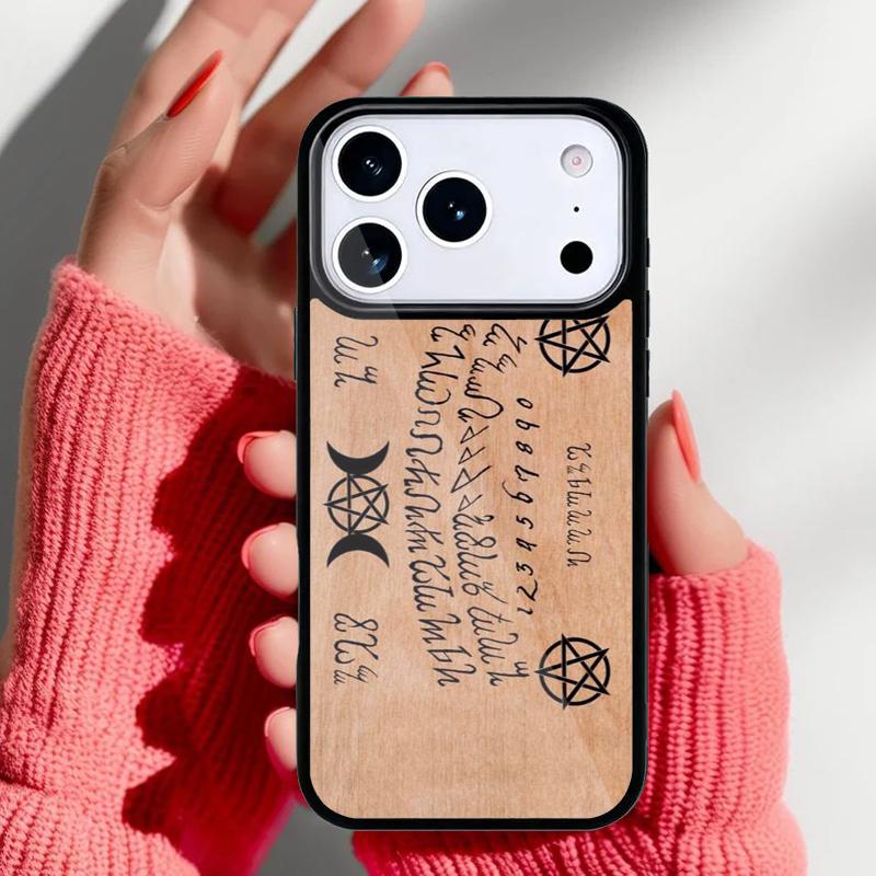Ouija Board Soft Art Print Phone Case for iPhone 17 Air 16e 15 14 13 Pro Max Back Cover for 12 11 Pro Coque