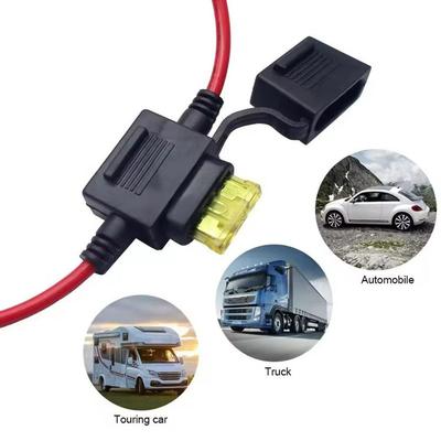 12AWG Car Mini Fuse Holder Holder Automotive Fuse Socket Car Gauge Inline Fuse Standard Blade Fuse