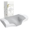 AooDen Pillow Ergonomic Low Resilience Pain-Free Neck Shoulder Pain Relief Sleep Comfortable Cooling Pillowcase Breathable 56285.5 10.5cm