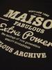 LA MAISON STUDIO Unisex Maison Vintage Logo Regular Short Sleeve T-Shirt Black (Fcf2Ts411M)