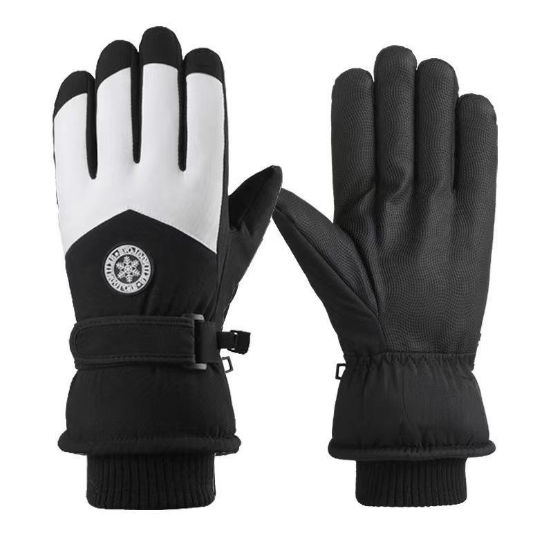 Windproof Waterproof Non-slip Touch Screen Cycling Gloves for Men and Women. Perfect for Skiing, Electric Car, Motorcycle In Autumn and Winter.