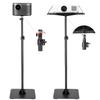 VEVOR Projector Stand, Projector Floor Stand with Adjustable Height 770 To 1610mm, 360 Degrees Horizontal Rotation Projectors Cart for Meetings