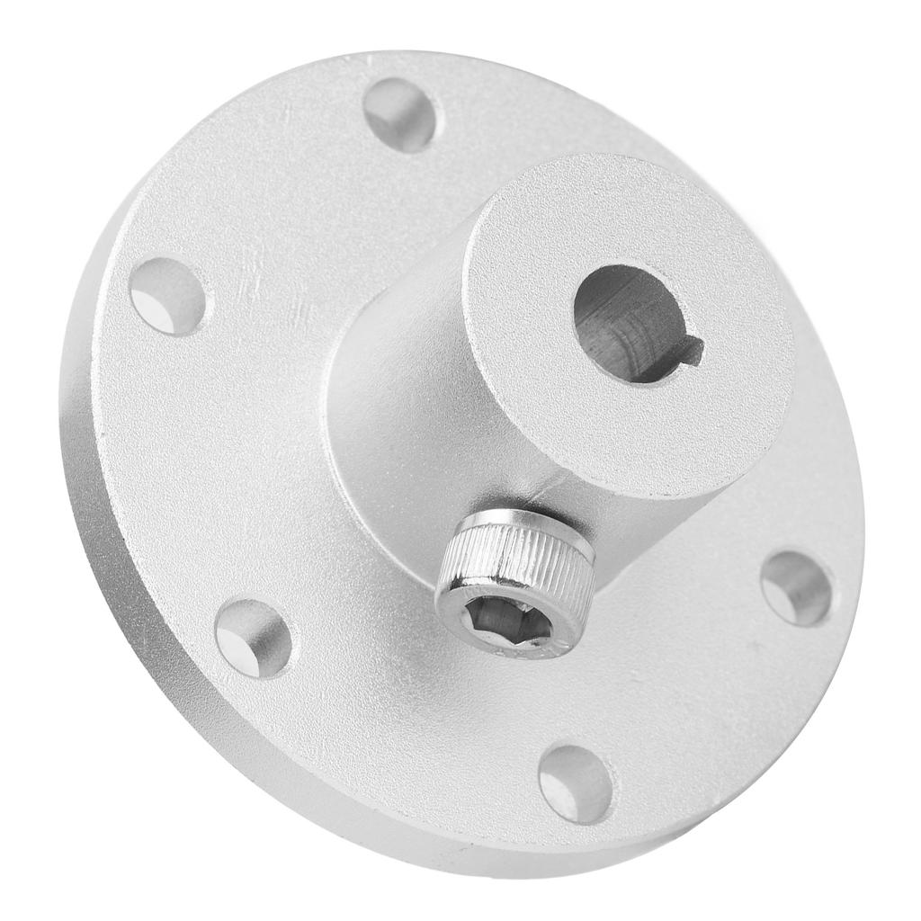Cuplaj cu flanșă 8mm Aliaj de aluminiu Rigid Flanșă Ghid Arbore Cuplaj Conector Motor cu Pană pentru Roată 14049