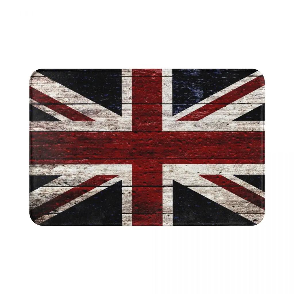 Union Flag Doormat Bathroom Printed Soft Mat Kitchen Door Floor Hallway Uk Kingdom Country Absorbent Floor Rug Door Mat Area Rug
