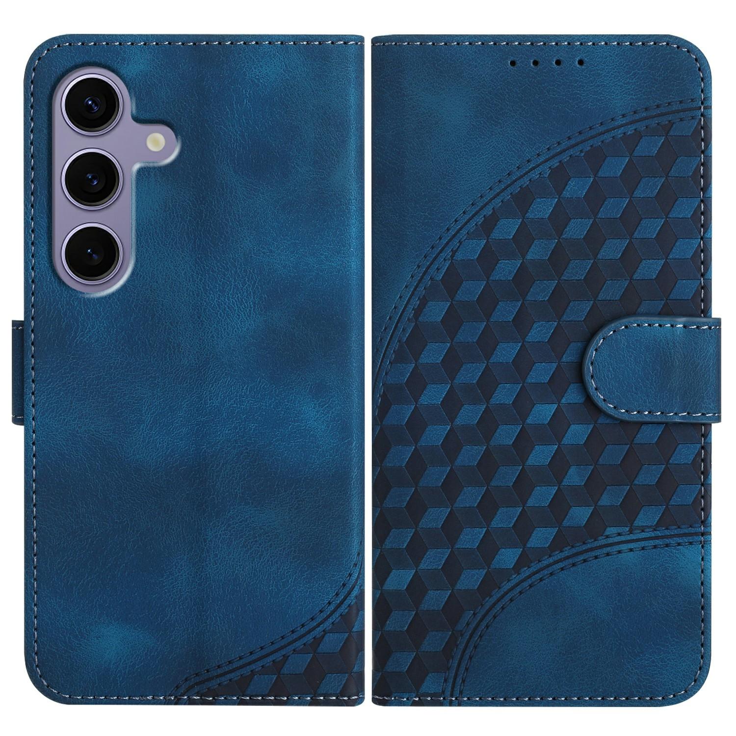 

YX0060 For Samsung Galaxy S25 Case Elephant Head Pattern Leather Phone Cover C